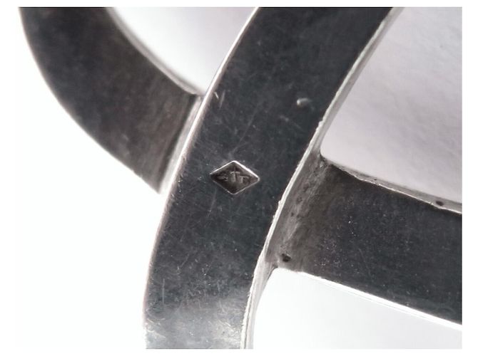 Hermès VINTAGE HERMES GELDSCHEINKLAMMER GÜRTEL AUS 925 SILBER 11.7GR DE PERCIN BILL CLIP - Ansicht 5