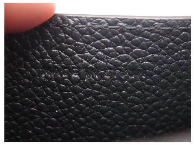 Polène NUOVA BORSA A MANO POLENE NUMERO DIX EDIZIONE ONDO PELLE NERA + CUSTODIA TELEFONO Nero - vista 18