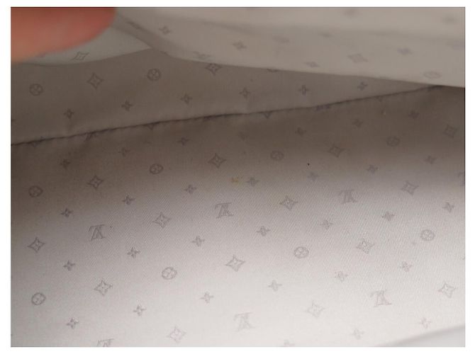 BORSA A MANO LOUIS VUITTON L'INGENIEUX GM M91811 PELLE SUHALI CREME Crudo - vista 13