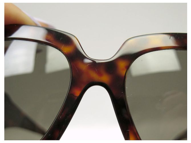 CHANEL LOGO CC 5474 SONNENBRILLE BRAUN SCHELLACK - Ansicht 11