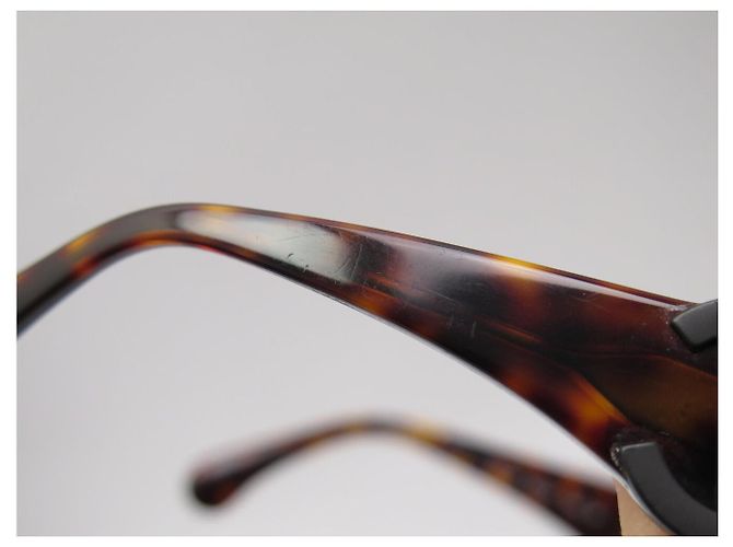 CHANEL LOGO CC 5474 SONNENBRILLE BRAUN SCHELLACK - Ansicht 12