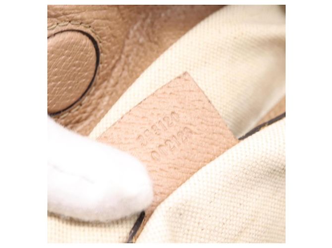 Gucci Bree Convertible Top Handle GG Canvas with Leather Medium Beige - vista 7