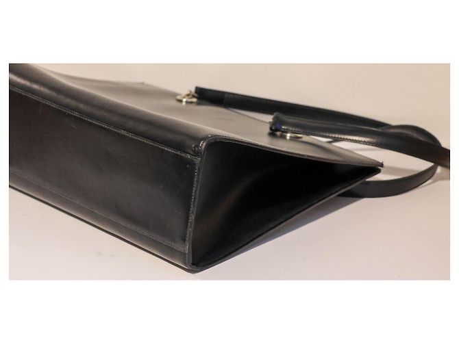 Borsa Tote Cartier Panthère in pelle nera Nero - vista 12