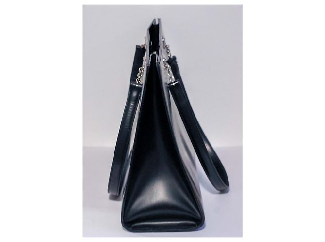 Borsa Tote Cartier Panthère in pelle nera Nero - vista 5