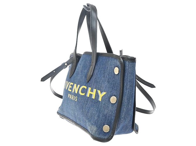 Givenchy Bond Shopper Tote Denim Medium Blue - view 3