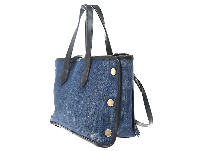 Givenchy Bond Shopper Tote Denim Medium Blue - view 4
