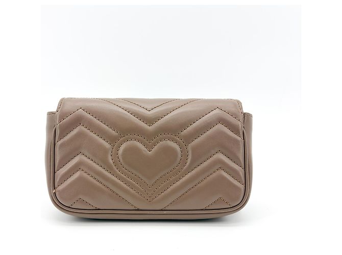 Gucci GG Marmont Flap Matelasse Leather Medium - vista 2