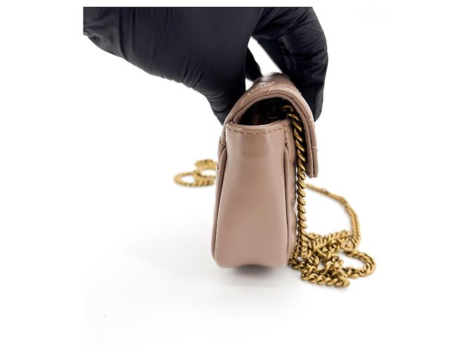 Gucci GG Marmont Flap Matelasse Leather Medium - vista 4