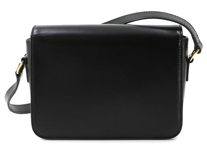 Céline Celine Teen Triomphe Handtasche Schwarz - Ansicht 2