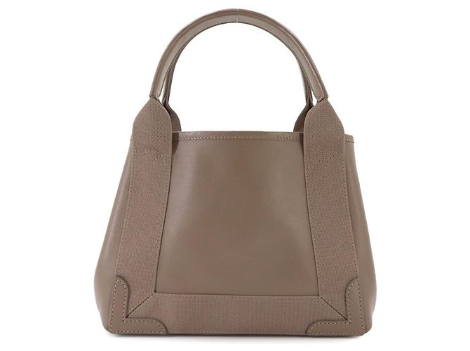 Everyday Balenciaga Navy Cabas XS 2-way Handtasche Braun - vista 3