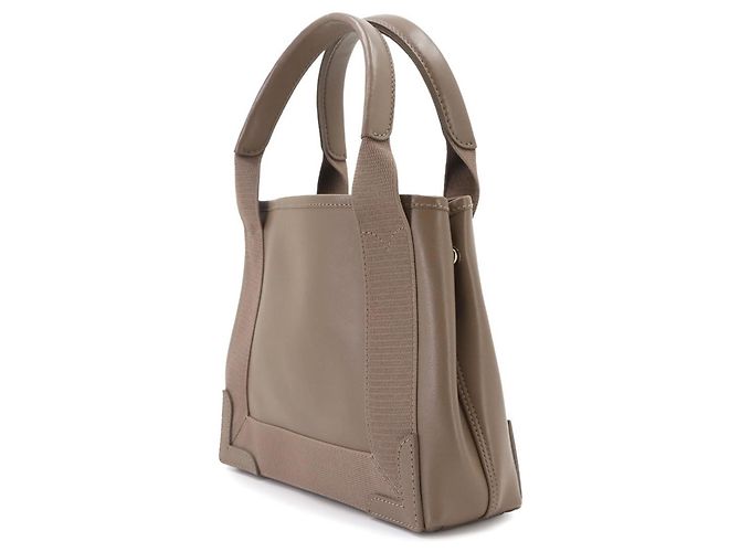 Everyday Balenciaga Navy Cabas XS 2-way Handtasche Braun - vista 4