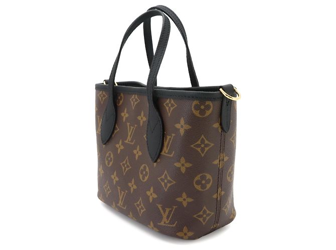 Bolso Louis Vuitton Neverfull Inside Out BB Monogram Negro Monograma - vista 4