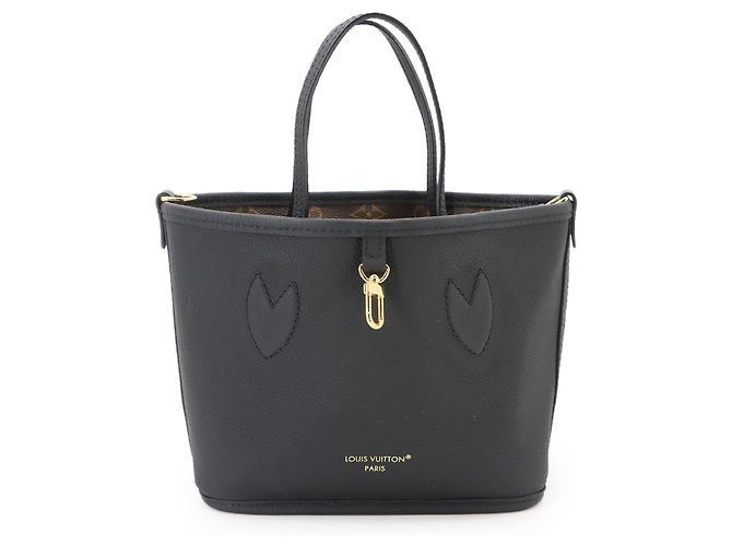 Bolso Louis Vuitton Neverfull Inside Out BB Monogram Negro Monograma - vista 9