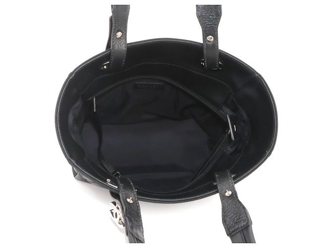 Bolso Chanel Paris Biarritz PM Tote Negro - vista 7
