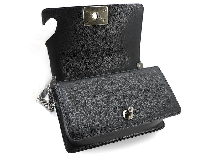 Chanel Boy Small Schultertasche mit Kette Schwarz - Ansicht 7