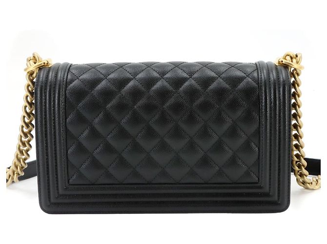 Chanel Boy Chain Schultertasche Schwarz - Ansicht 2