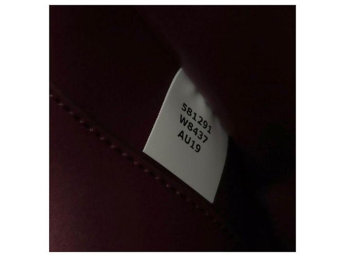 Stella Mc Cartney Borsa a tracolla Stella McCartney in tela logo Bordeaux Bordò - vista 11