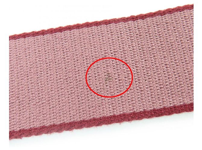 Stella Mc Cartney Borsa a tracolla Stella McCartney in tela logo Bordeaux Bordò - vista 12