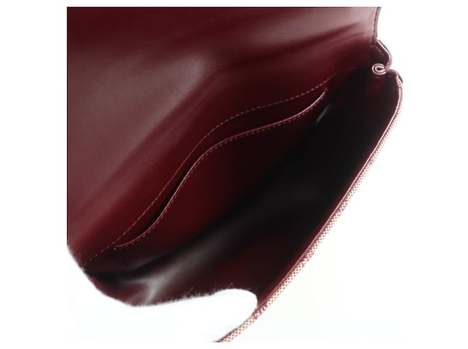 Stella Mc Cartney Borsa a tracolla Stella McCartney in tela logo Bordeaux Bordò - vista 8