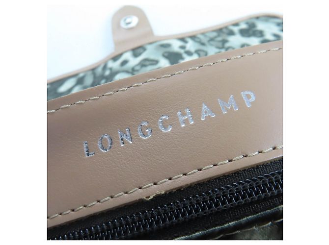 Borsa a mano in pelle Longchamp Amazone Chain Marrone - vista 11