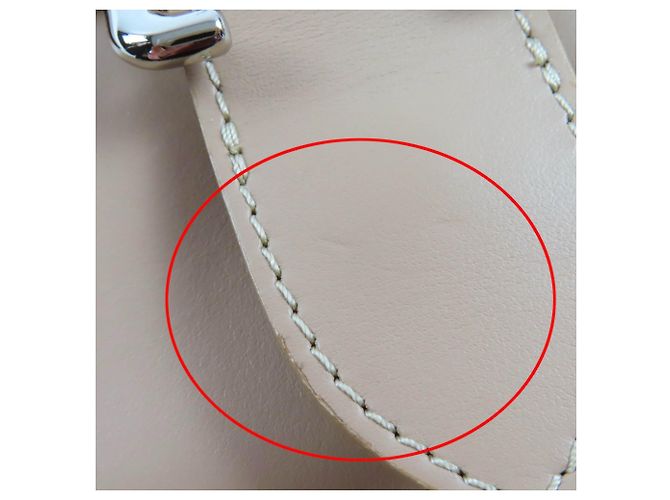Borsa a mano in pelle Longchamp Amazone Chain Marrone - vista 14