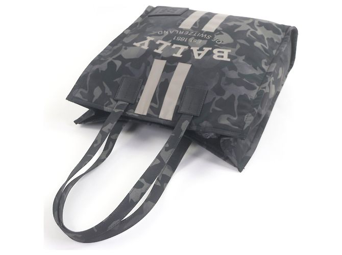 Sac cabas BALLY Crystalia Kaki - vue 4