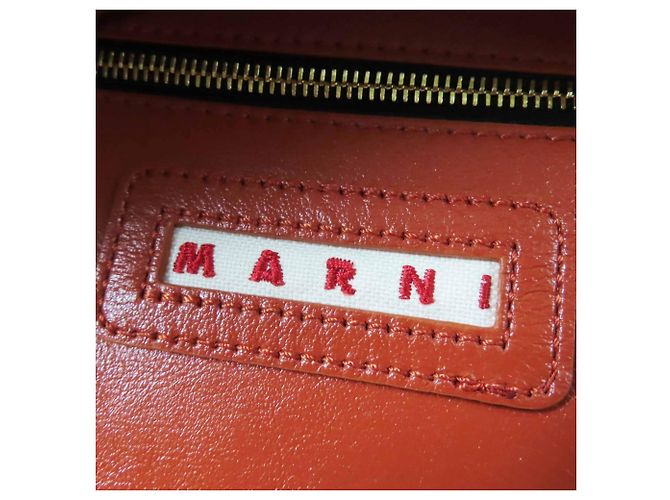 Borsa a tracolla Marni Museo Mini in tela e pelle Multicolore - vista 11