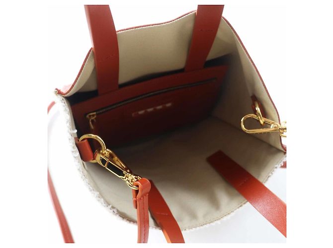 Borsa a tracolla Marni Museo Mini in tela e pelle Multicolore - vista 7