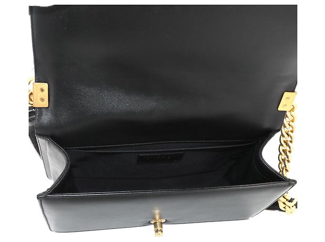 Chanel Boy Chain Schultertasche Schwarz - Ansicht 7