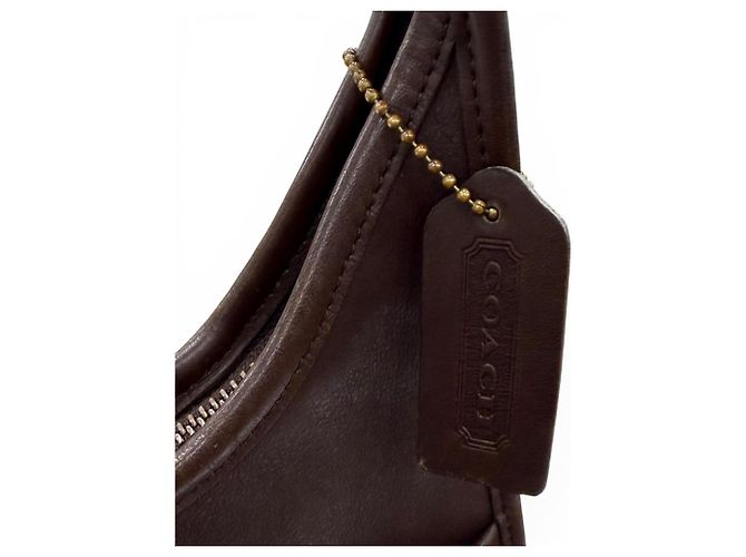COACH Old Coach 9033 Ergo Borsa a tracolla in pelle marrone - vista 10