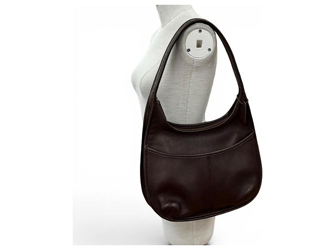COACH Old Coach 9033 Ergo Borsa a tracolla in pelle marrone - vista 3