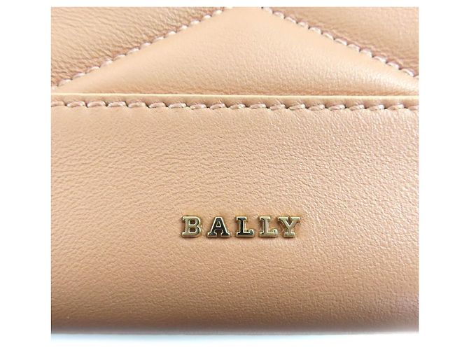 Bally Quincey gesteppte Leder-Schultertasche Pink - Ansicht 10