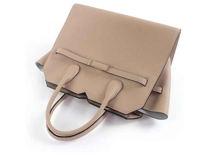 Borsa Valextra Milano Grigio - vista 5