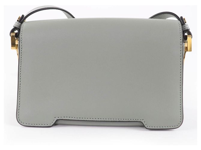 Marni Mini Borsa a Tracolla in Pelle Verde - vista 3