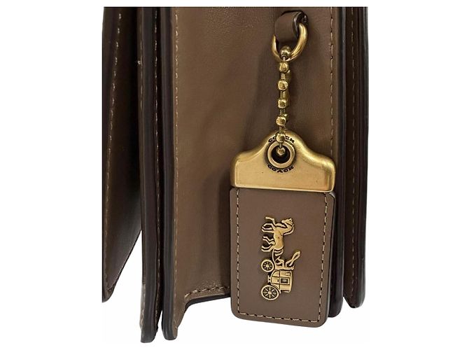COACH CC416 Bandit Schultertasche Braun - Ansicht 12
