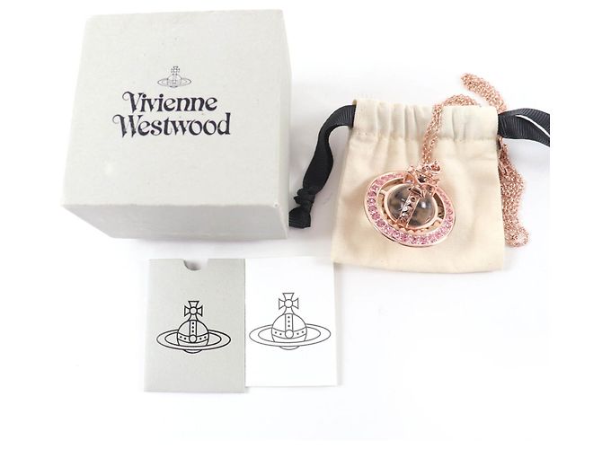 Collana Orb con Strass Vivienne Westwood - vista 2