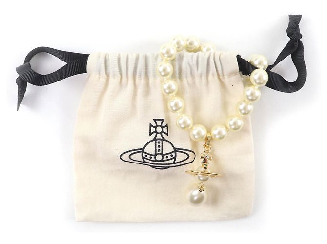 Collana Choker Vivienne Westwood Gold Orb D'oro - vista 2