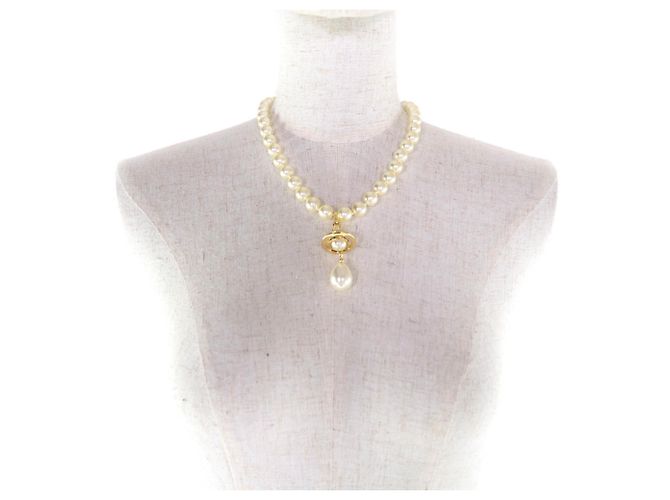 Collana Choker Vivienne Westwood Gold Orb D'oro - vista 4