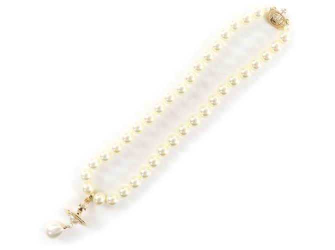 Collana Choker Vivienne Westwood Gold Orb D'oro - vista 5