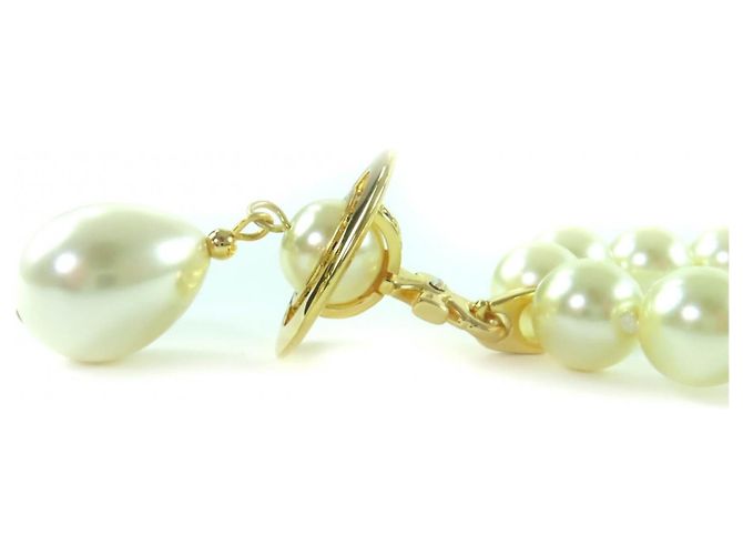 Collana Choker Vivienne Westwood Gold Orb D'oro - vista 7