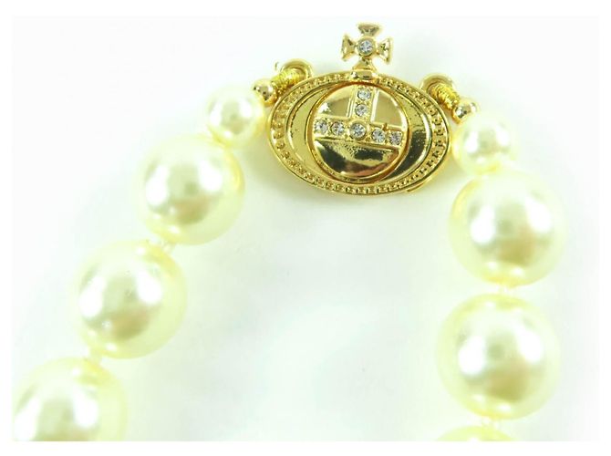 Collana Choker Vivienne Westwood Gold Orb D'oro - vista 8
