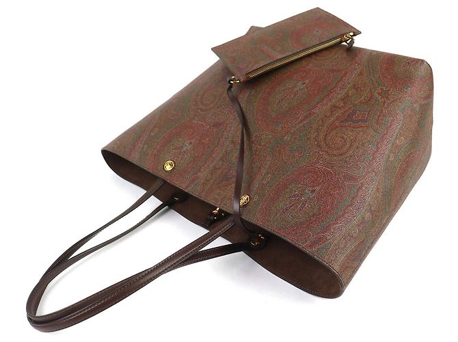 ETRO Essential Maxi Bag Marrom - vista 4