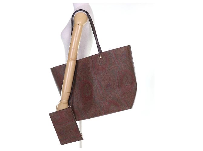 ETRO Essential Maxi Bag Marrom - vista 8