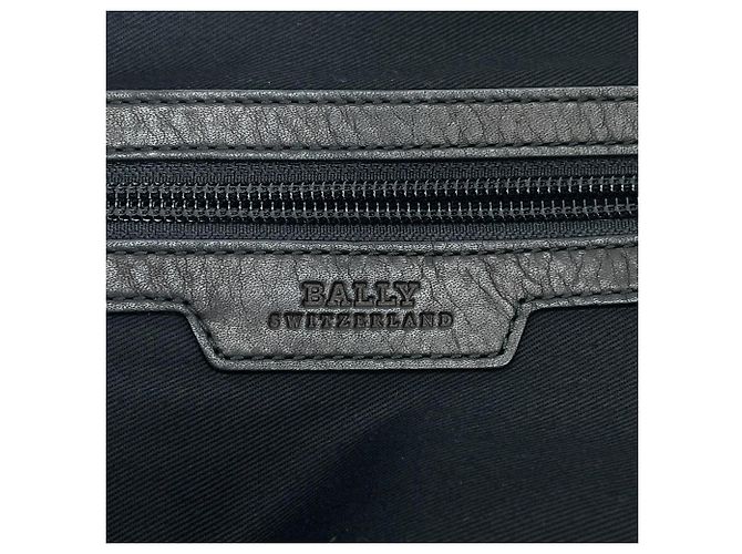 Sac cabas 2-Way Bally Othamari-LG en cuir de veau Noir - vue 11