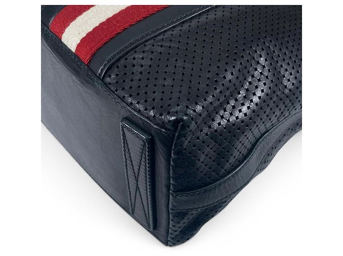 Sac cabas 2-Way Bally Othamari-LG en cuir de veau Noir - vue 7