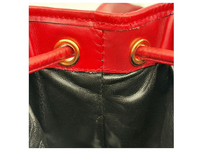 Borsa a tracolla in pelle rossa Salvatore Ferragamo Rosso - vista 18
