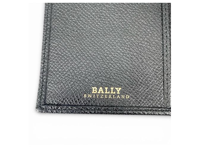 BALLY LALIRO Leather Long Wallet Black - view 10