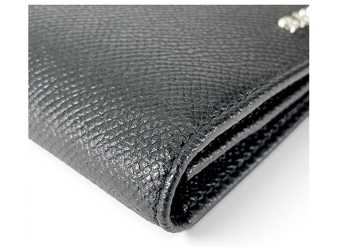 BALLY LALIRO Leather Long Wallet Black - view 8