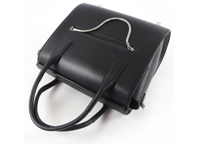 Borsa a tracolla Alexander Wang in pelle di vitello nera Nero - vista 5