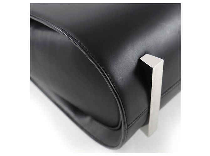 Borsa a tracolla Alexander Wang in pelle di vitello nera Nero - vista 7